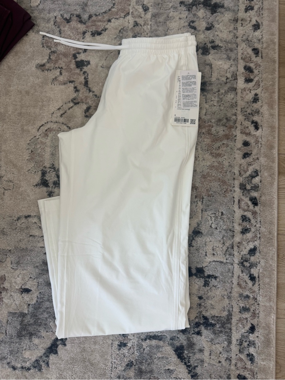 lululemon athletica White Track Pants Joggers